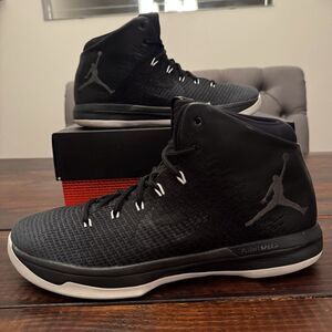 Air Jordan 31 XXXI Black Cat Basketball Shoes